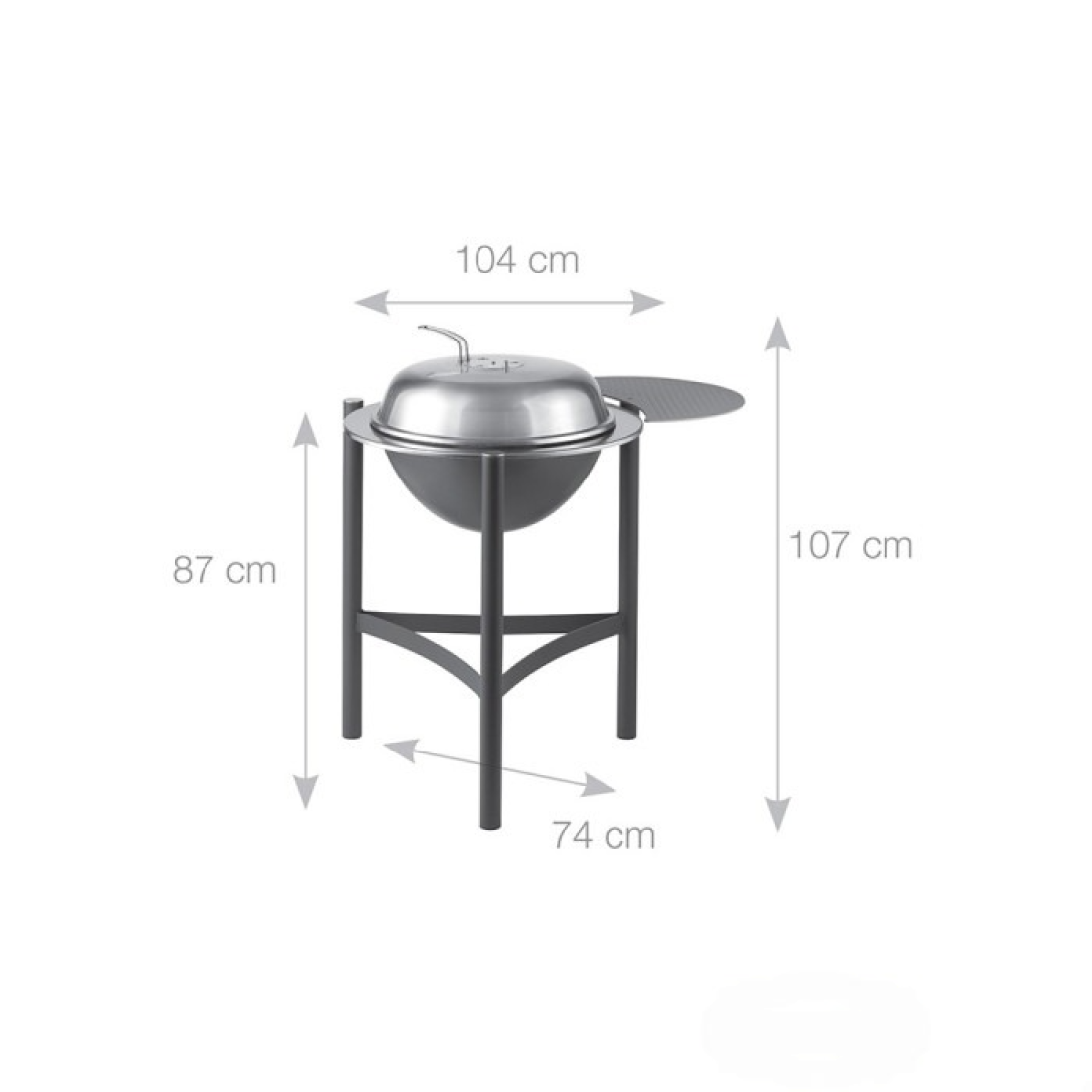 Гриль-барбекю Dancook KETTLE BBQ 1900